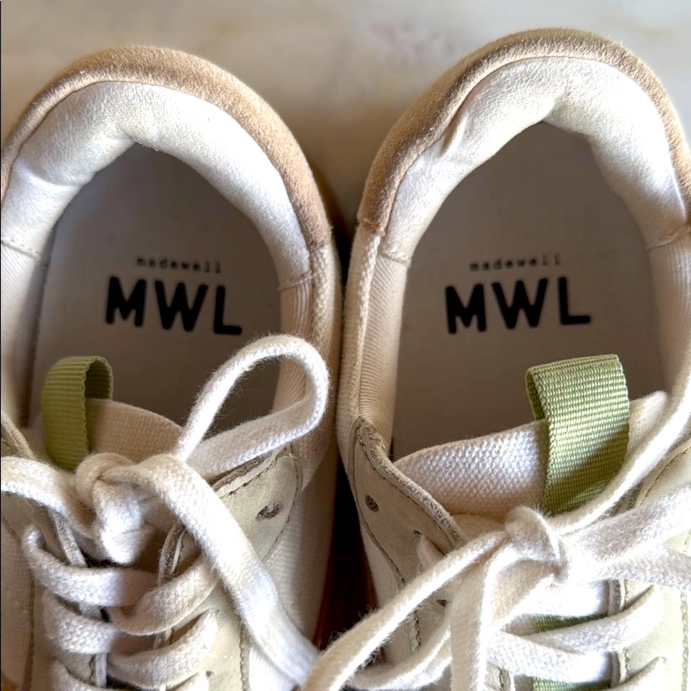 Madewell Kickoff Trainer Multicolor Sneakers Women’s size 6.5. - Picture 9 of 10